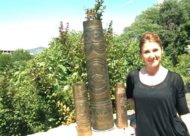 Trench art from Mostar