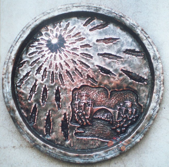 Wings mortar shells at our copper composition